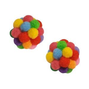 اسباب بازی سگ و گربه مدل pom pom