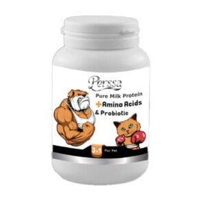 پودر مکمل آمینو اسید سگ و گربه پرسا مدل Probiotic